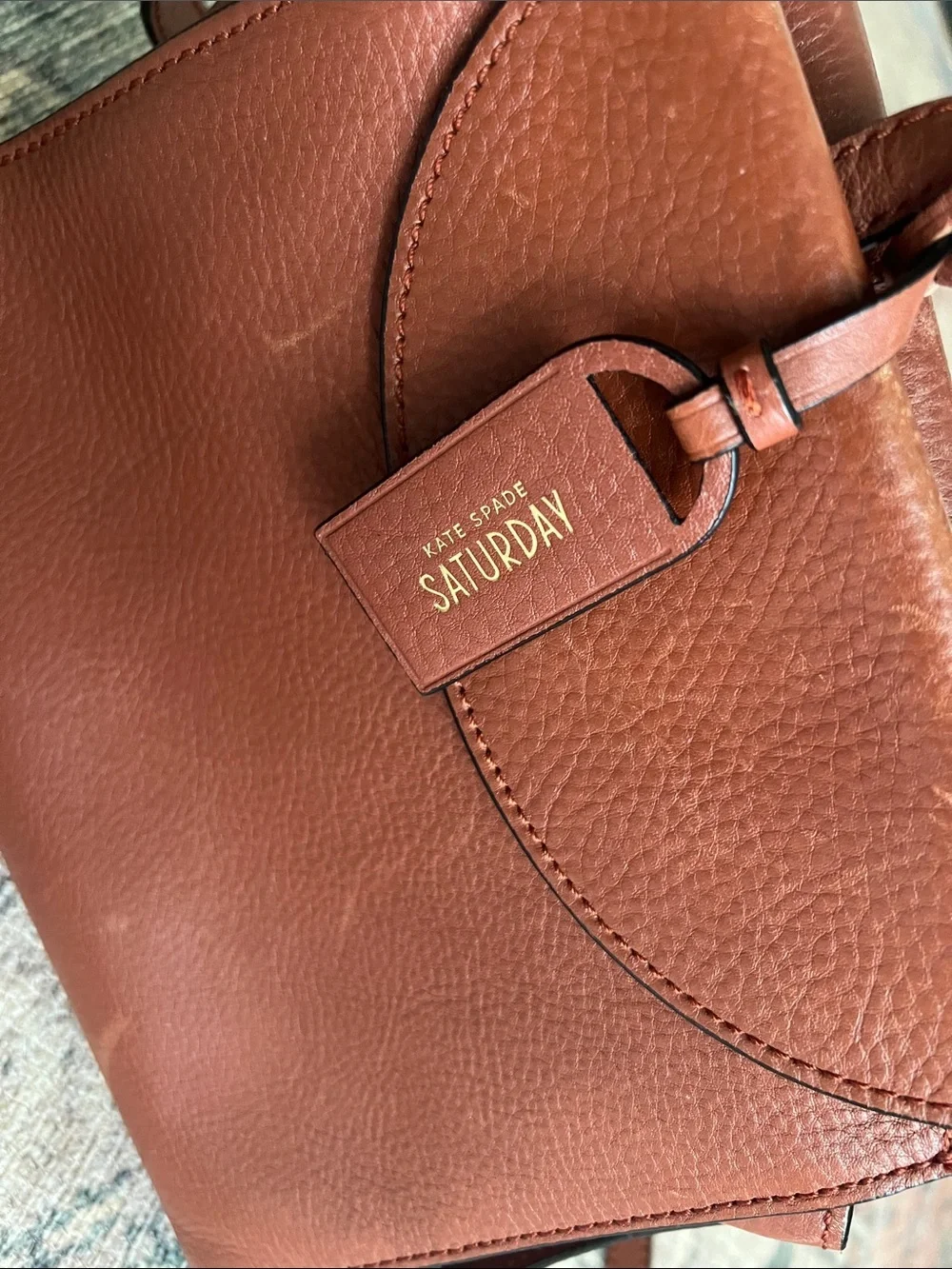 Kate Spade Women’s Brown Leather Hand bag / Satchel